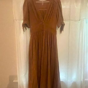Free People Love Of My Life Midi Dress M